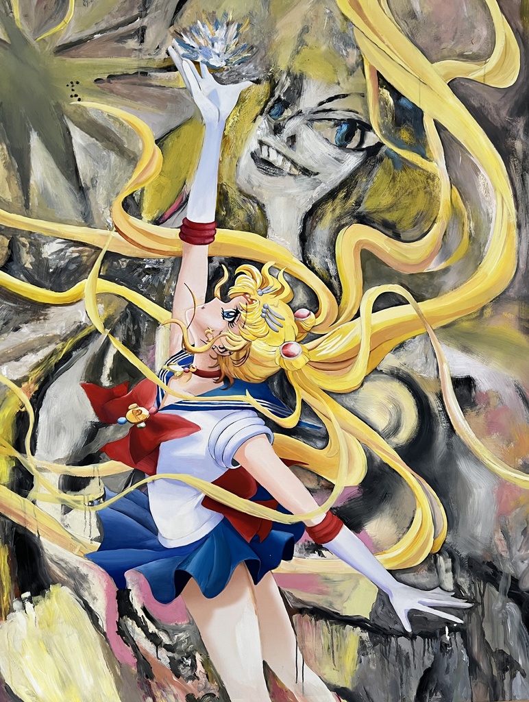 Jeanette Hayes - Sailor Moon with Crystal (from the DeMooning series) - 2015 - 2