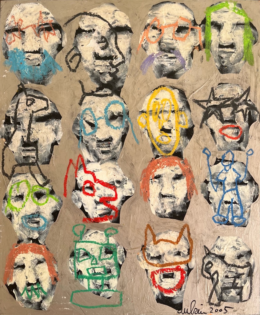 Edi Dominique Dubien - Portraits graphites - 2015 - 3