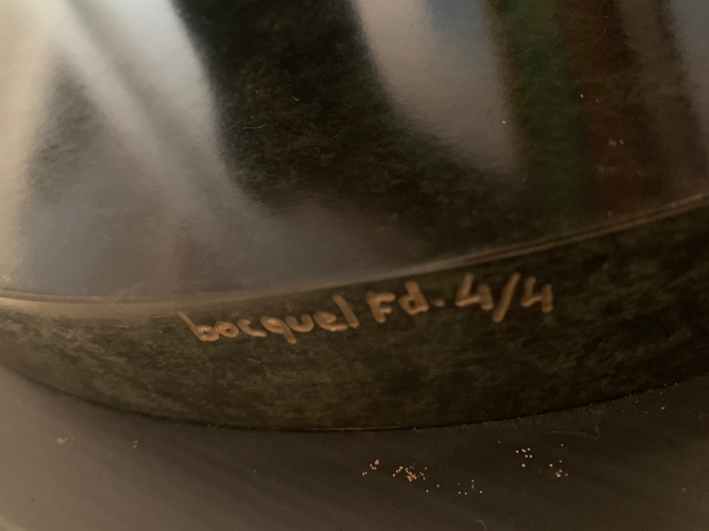 Arman, Venus aux pinceaux, 1998, signature