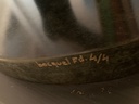 Arman, Venus aux pinceaux, 1998, signature