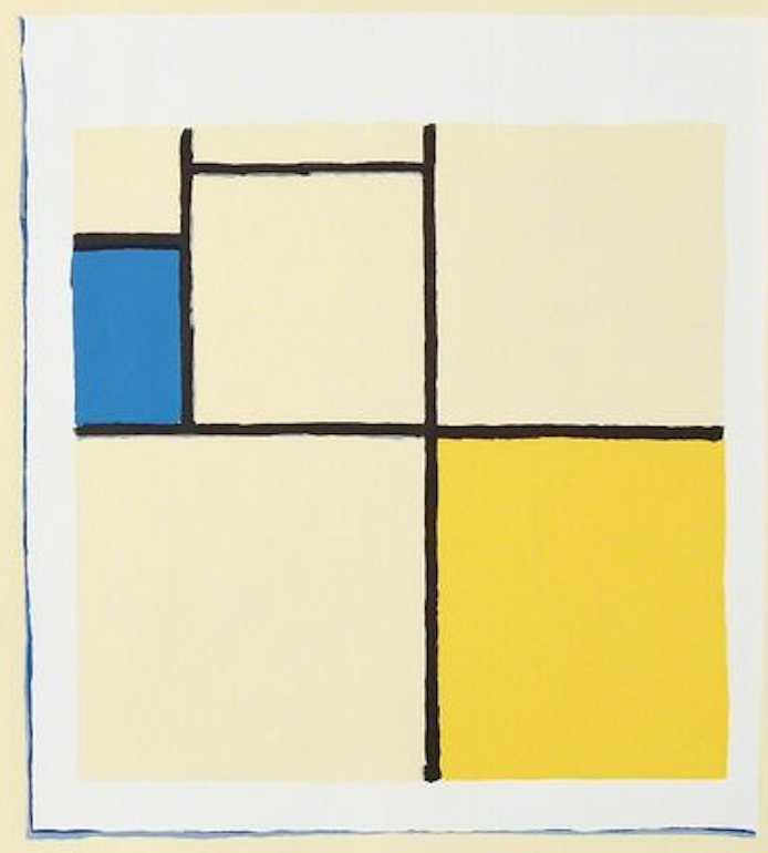 Liu Ye - She and Mondrian - 2001 - 3