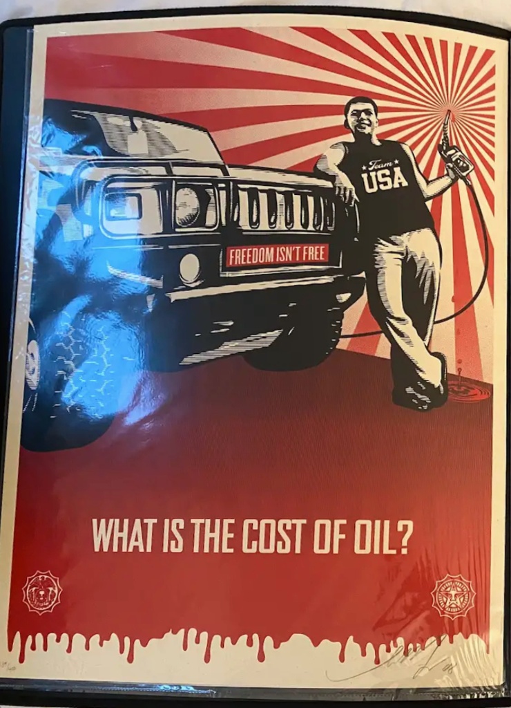 Cost of oil