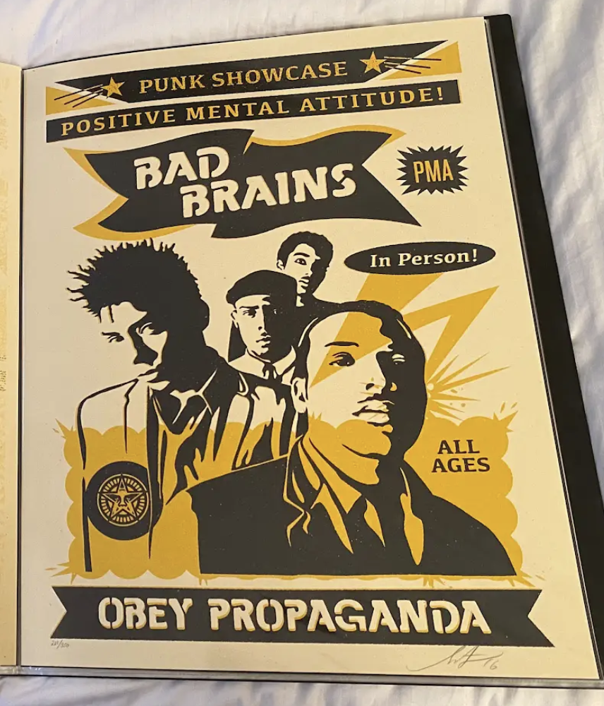 Bad brains punk showcase (Rock for light) 