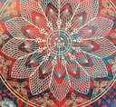 Collage Peace Mandala (Red)