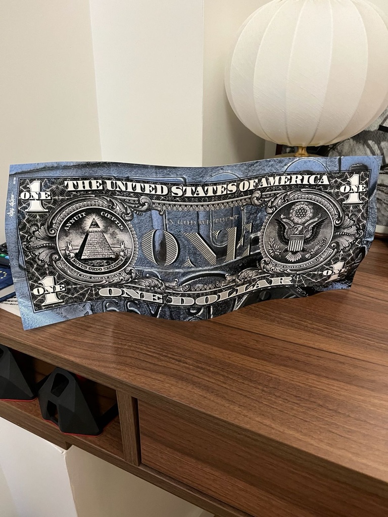 One Dollar Public Sign