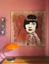 Femme au tatouage