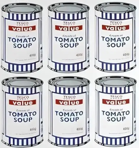 Tesco Soup Cans