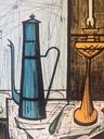 La cafetière bleue
