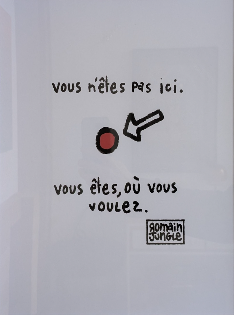 Vous n'êtes pas ici