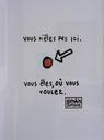 Vous n'êtes pas ici