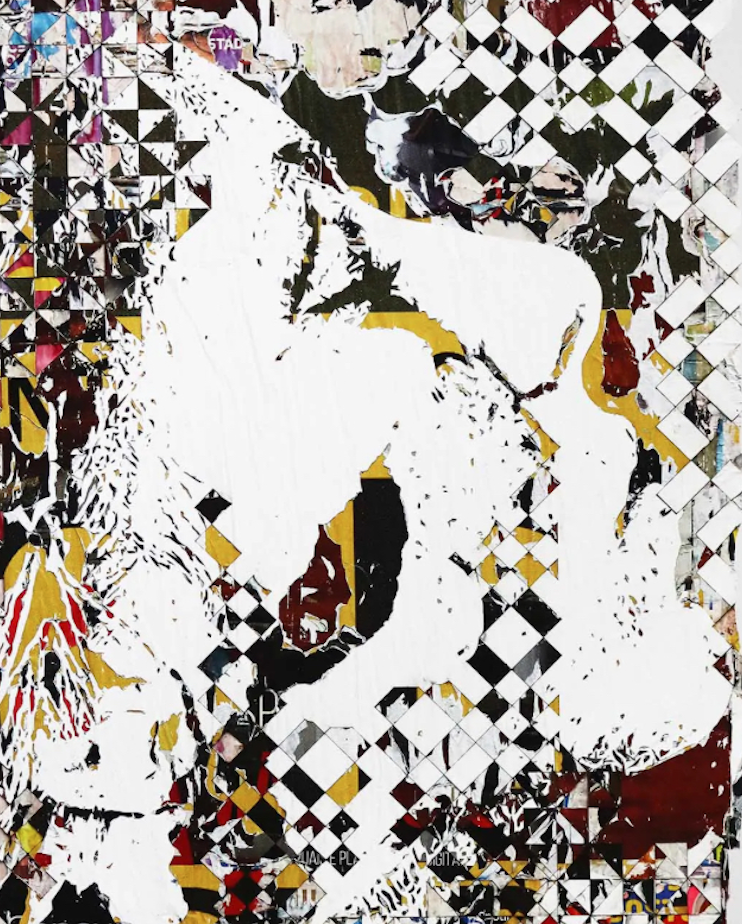 Vhils x Poligrafa Ekphrasis Series nr.3