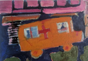 Ambulance et barricades