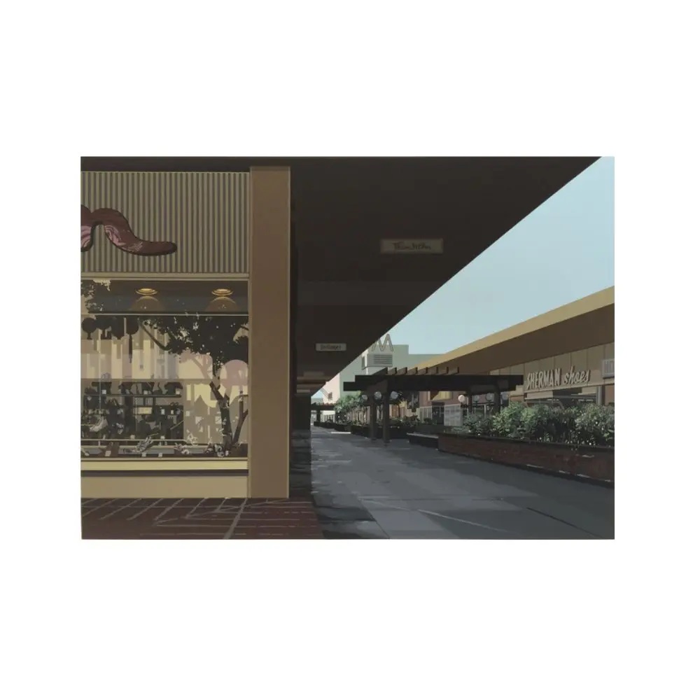 Shopping Center (from Urban Landscapes III)