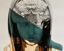 AMALGAMIZED BUST OF VEILED WOMAN
