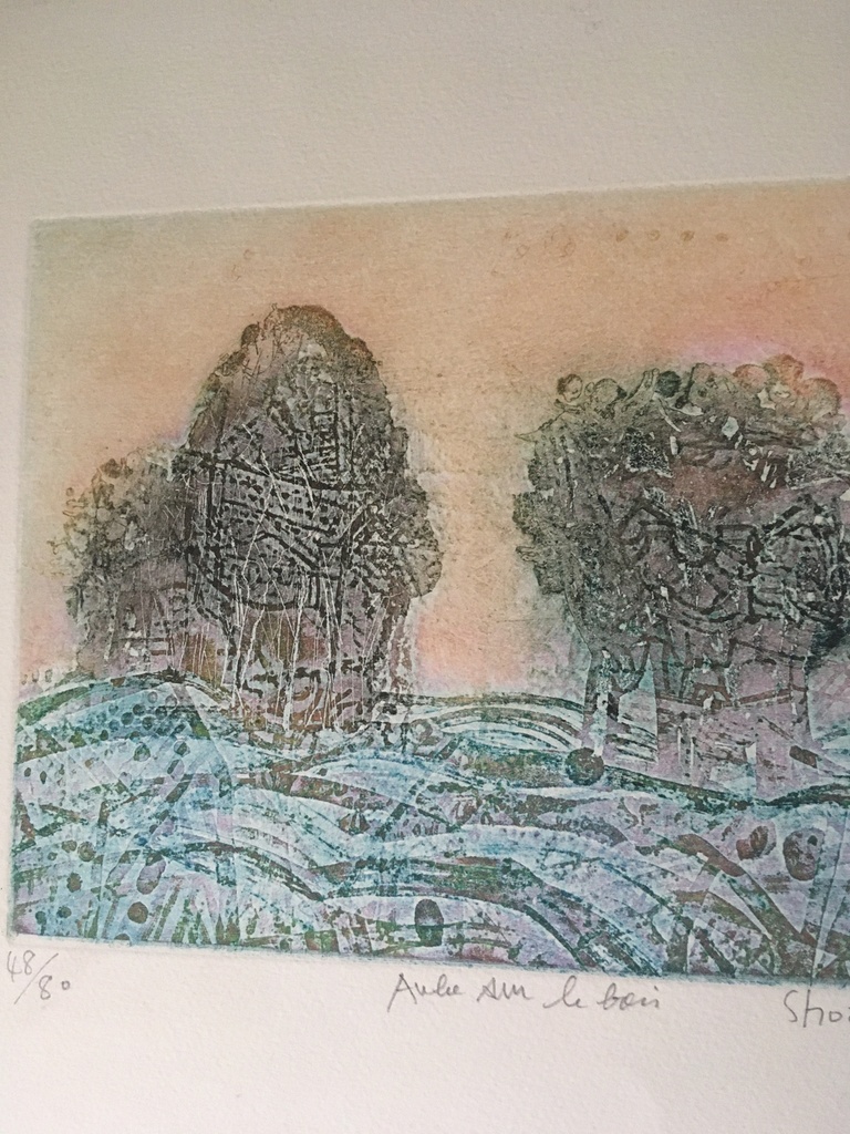 Aube sur le bois
