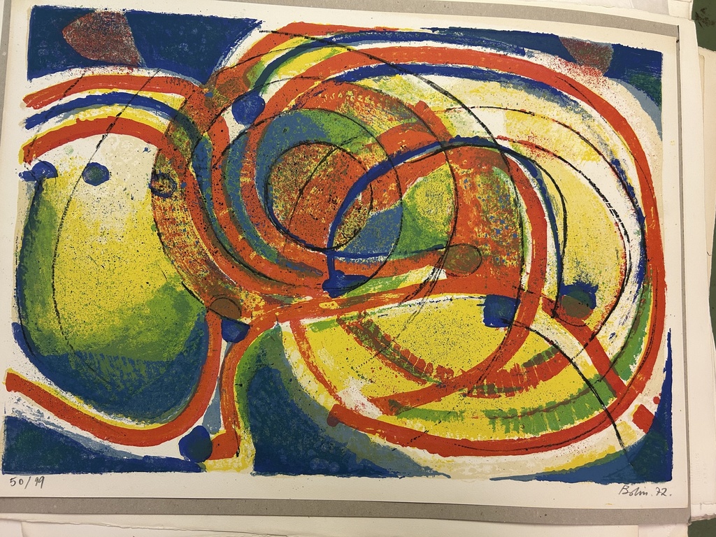 Untitled ’72 (dark circles)