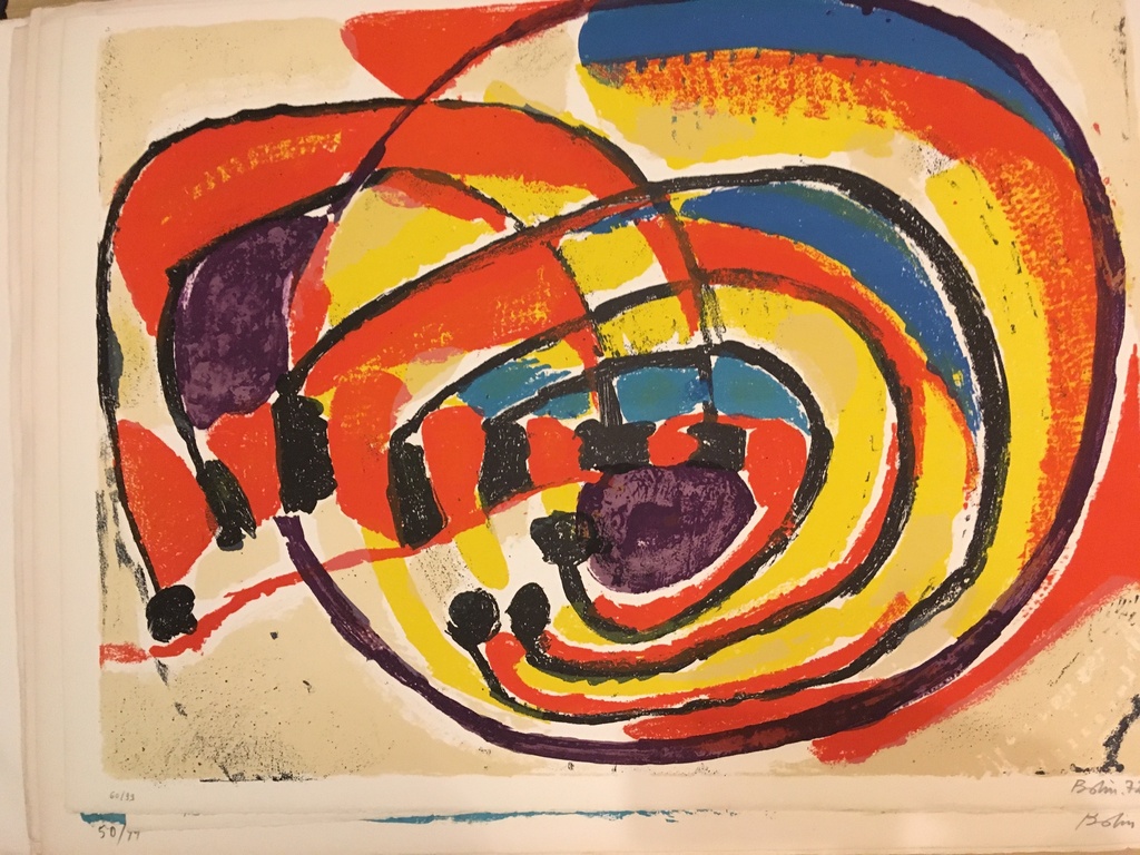 Untitled ’72 (circles on beige)