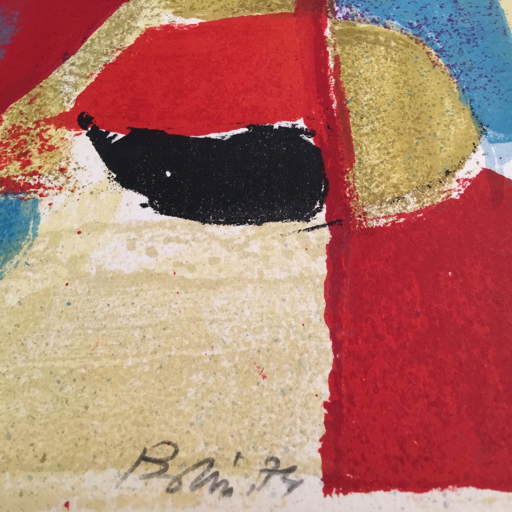 Untitled '74 (red) - detail