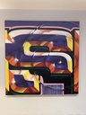 Sound wave S Canvas