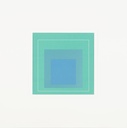 White Line Squares Triptych