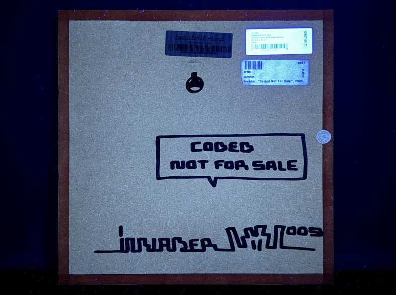 Coded Not for Sale