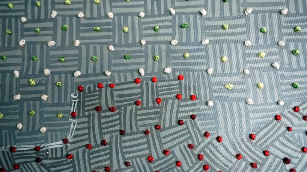 Ibrahim Ballo, Emotion tissée 1 ou la Vénus de Ballo, 2018 - 2