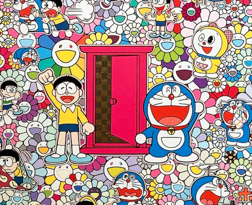A Sketch of Anywhere Door (Dokodemo Door) And An Excellent Day