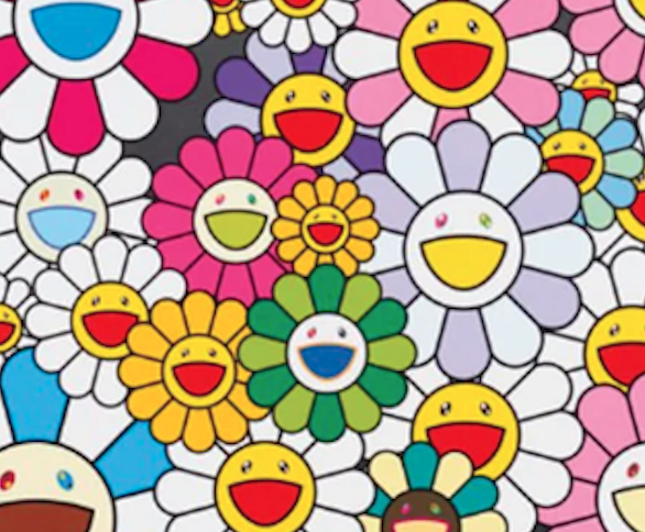 Flowers Blooming in This World and the Land of Nirvana No. 4