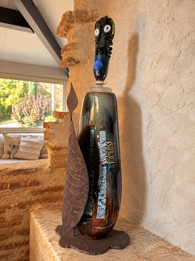 Sculpture « Massaï » – Verre soufflé – circa 2005