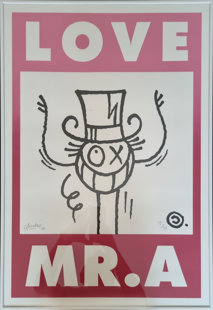 Mr. A (Pink Gradient)