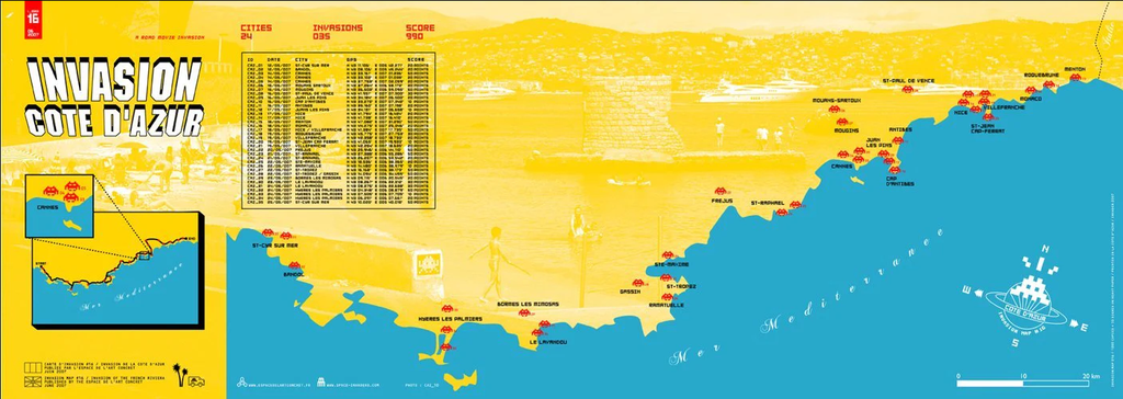 Invasion Cote d'Azur