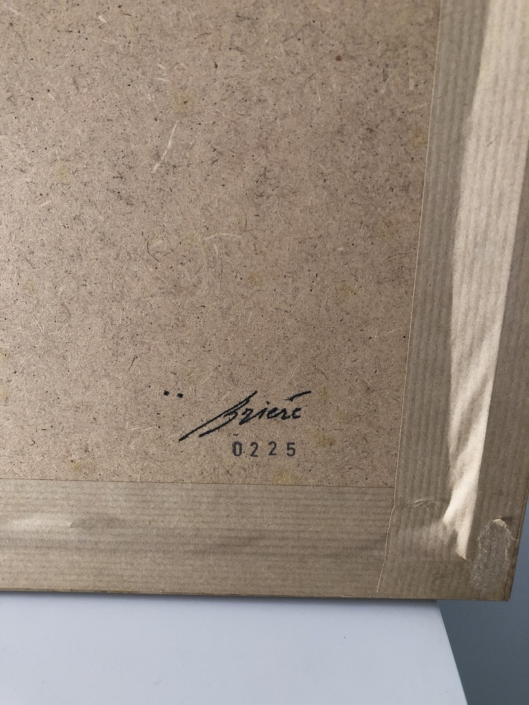 Silvie Brière - Origine du monde #225 - 2015 - signature
