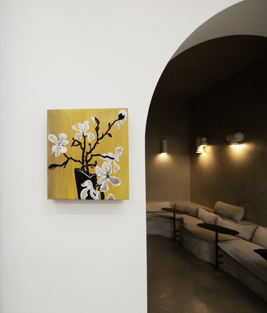 Plum Bloom aprés Fantin Latour