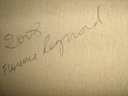 Florence Reymond - Sans Titre - 2008 - signature