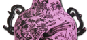 China Covered Urn (pink)