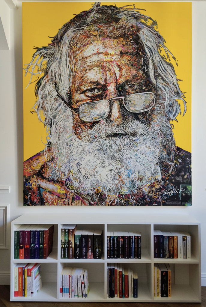 Old man with glasses