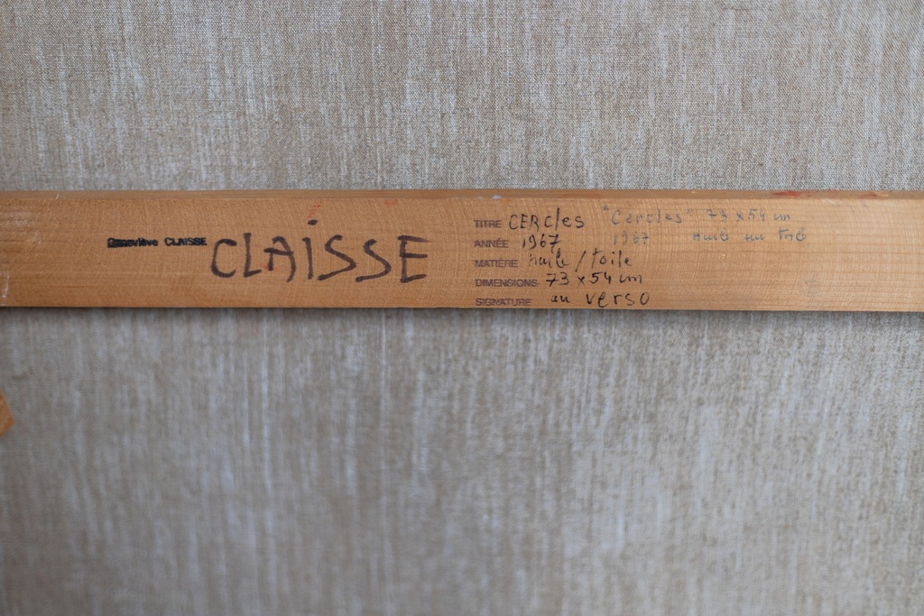 Genevieve Claisse, Cercles 5