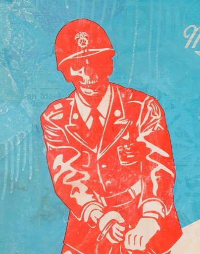 Shepard+Fairey+(OBEY)+-+sadistical+dog+walker+blue+-+2021+-+2
