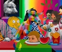 Okuda San Miguel - Last Supper - 2019 - 2