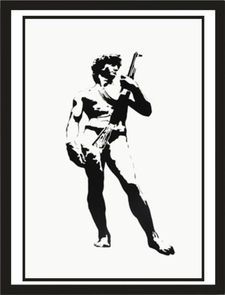 DAVID with KALASHNIKOV
