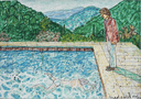 Portrait of An Artist (Pool with Two Figures) II 