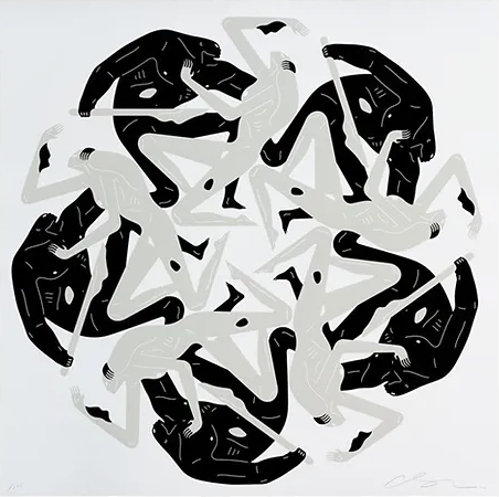 Flowers of Evil: The kiss (white)