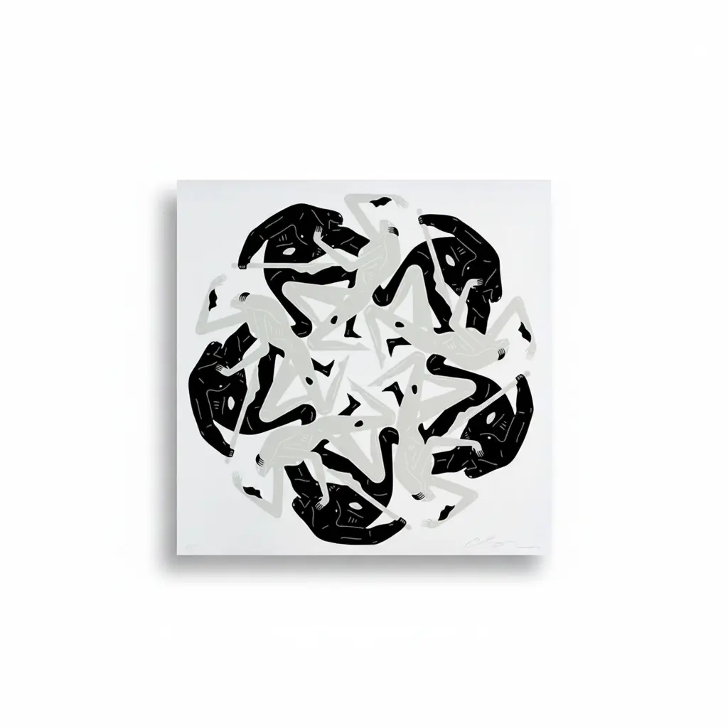 Flowers of Evil: The kiss (white)