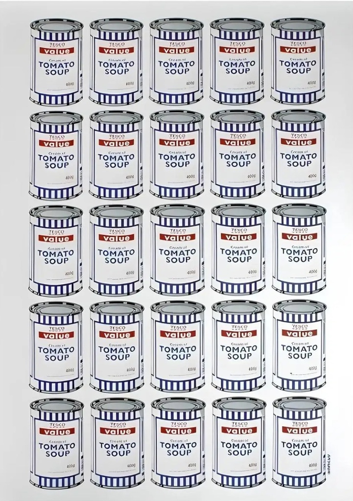 Tesco Soup Cans