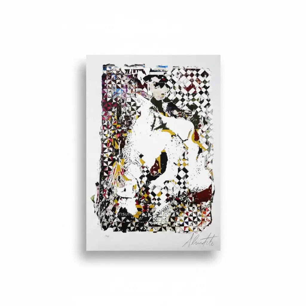 Vhils x Poligrafa Ekphrasis Series nr.3
