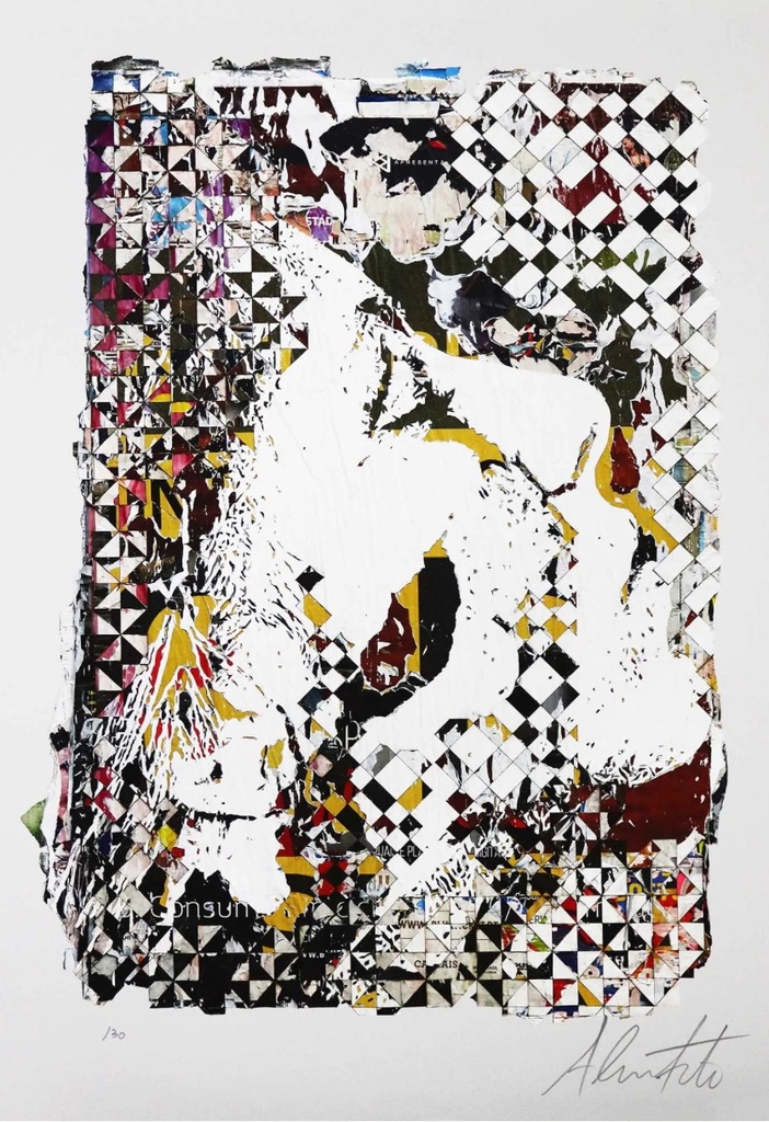 Vhils x Poligrafa Ekphrasis Series nr.3