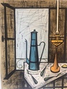 La cafetière bleue