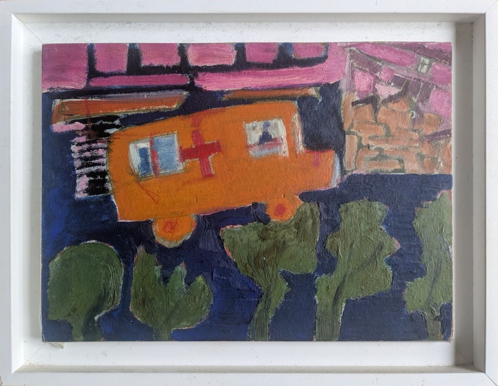 Ambulance et barricades