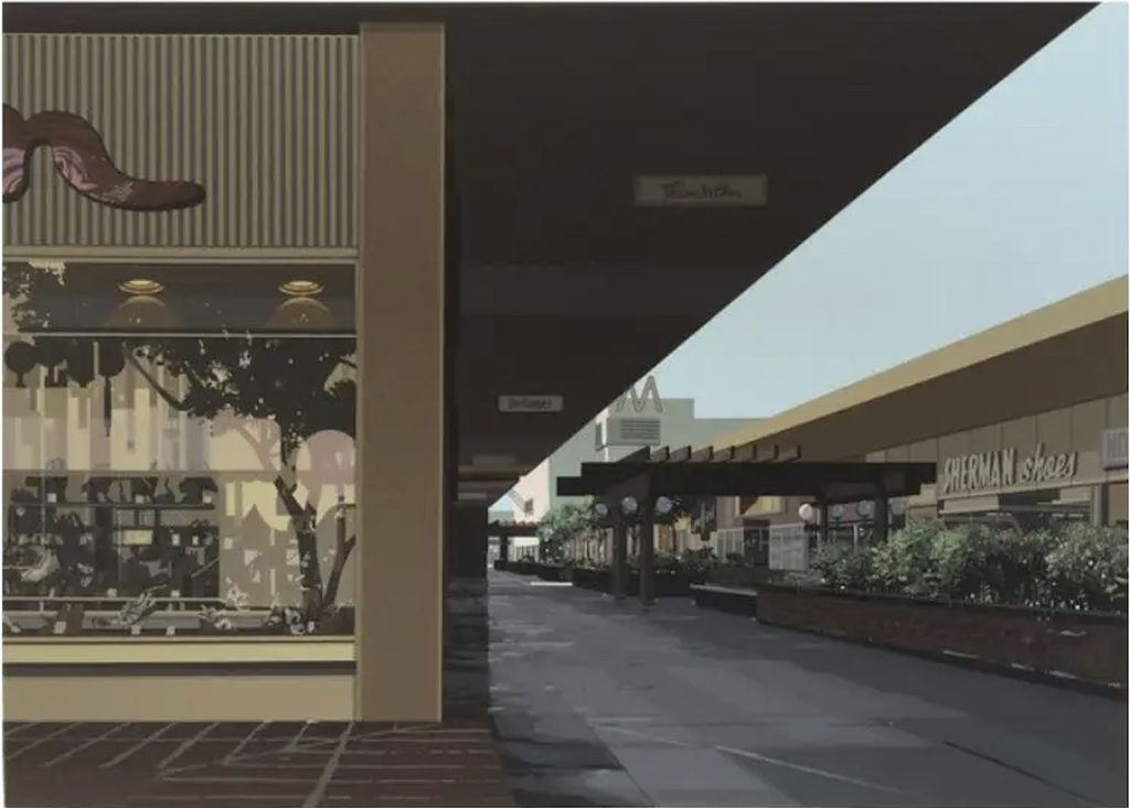 Shopping Center (from Urban Landscapes III)