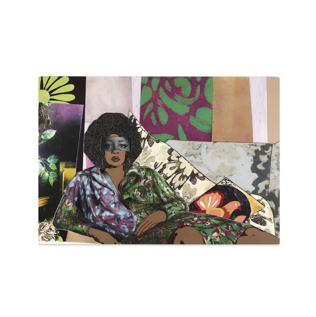Afro Goddess Looking Forward